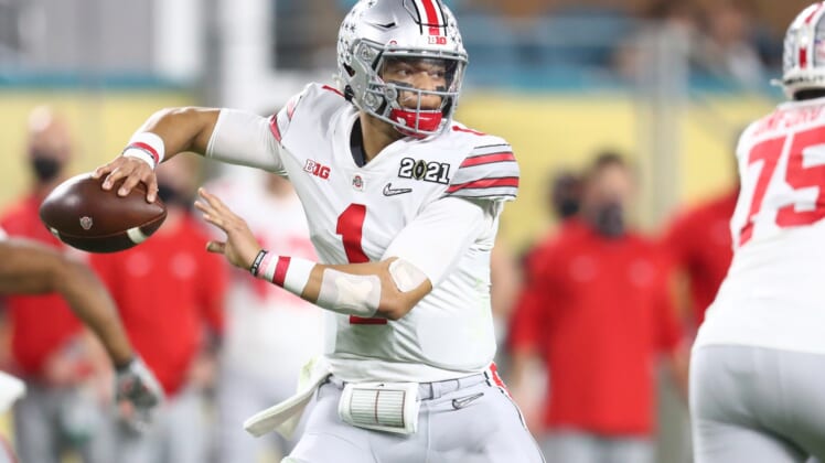 Justin Fields to 49ers NFL Draft buzz rapidly growing