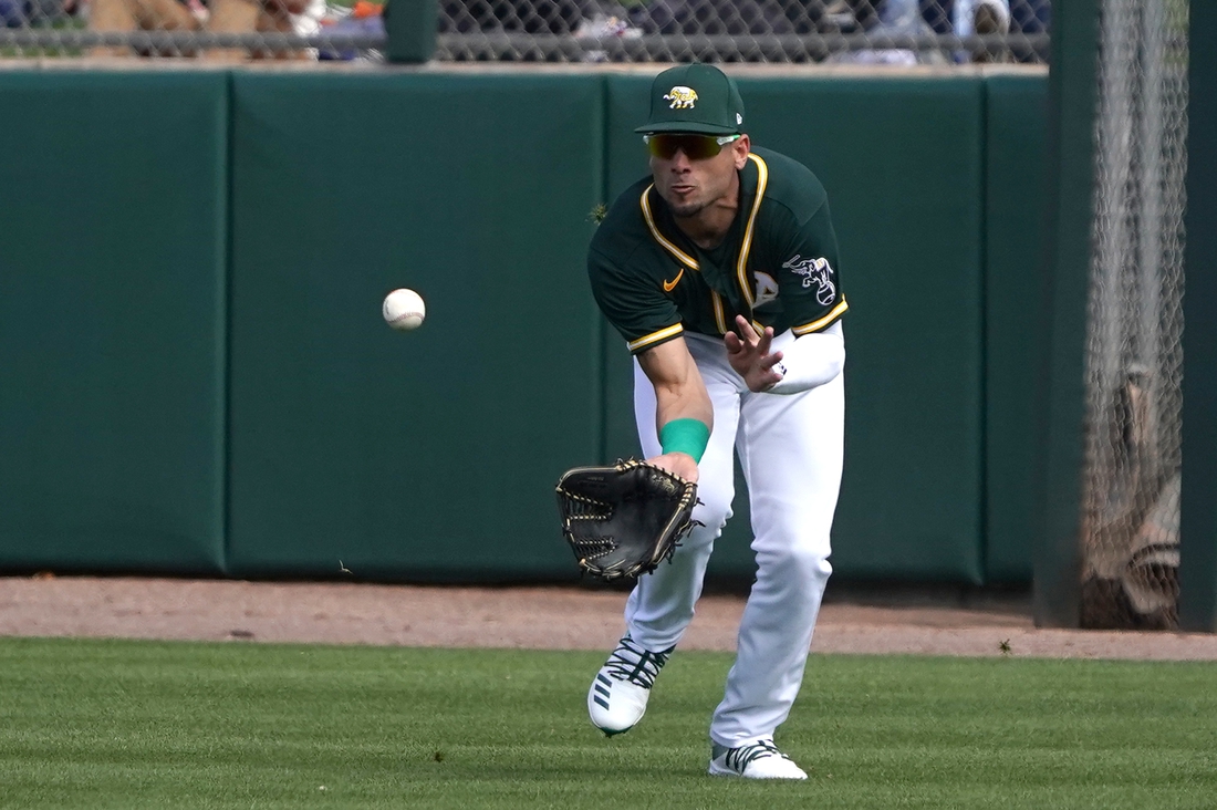 Oakland A's activate Mitch Moreland from injured list, option Luis