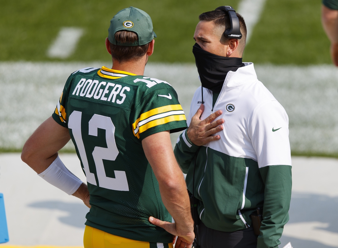 Green Bay Packers coach Matt LaFleur refuses to consider life without Aaron  Rodgers