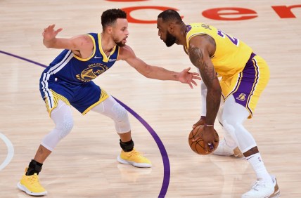 LeBron James supports Stephen Curry for NBA MVP ahead of play-in matchup