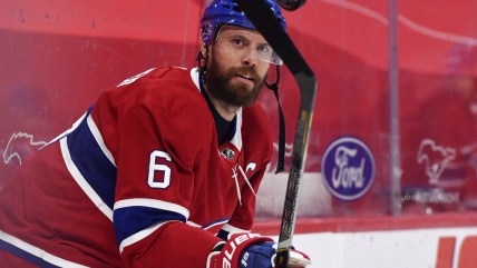 Montreal Canadiens captain Shea Weber returns to practice