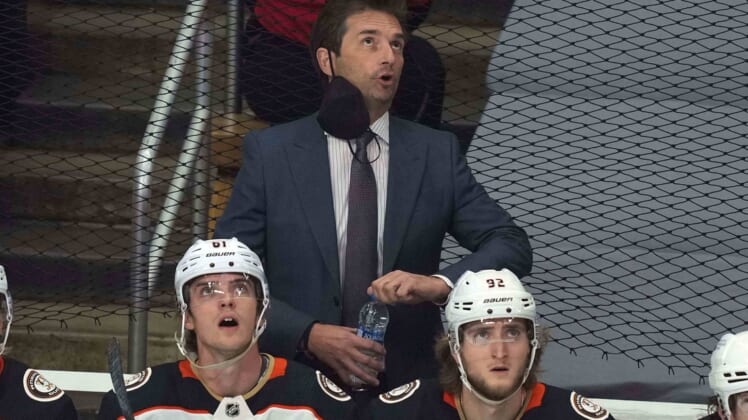 Anaheim Ducks coach, GM will be back next season
