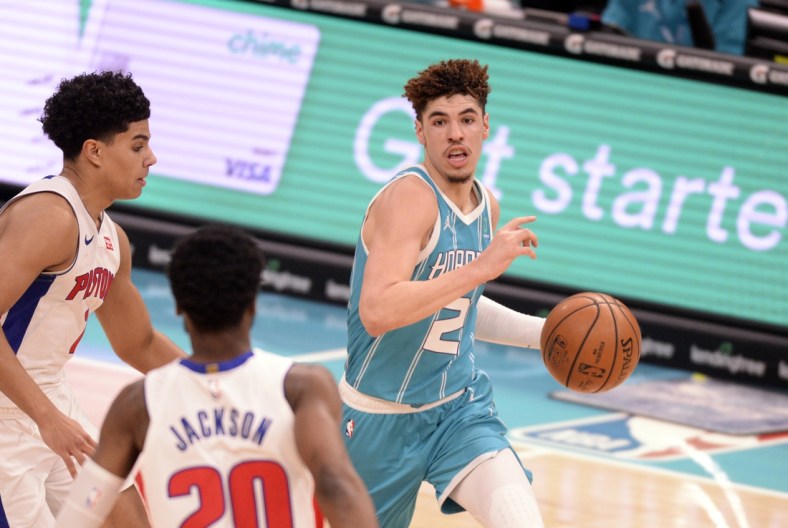 Charlotte Hornets' LaMelo Ball named 2020-21 NBA Rookie of the Year
