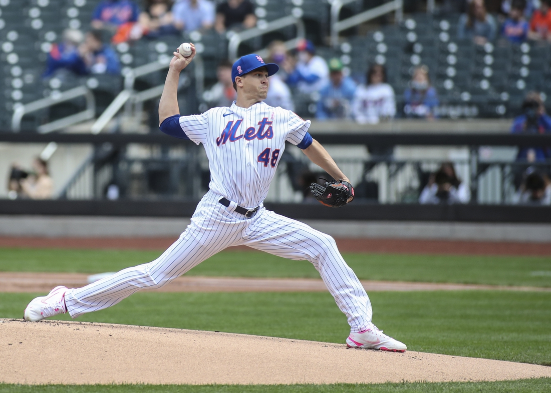 Jacob DeGrom Strikes Out The Side