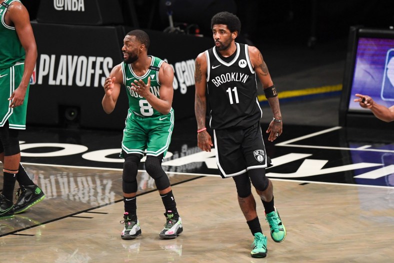 Nets guard Kyrie Irving