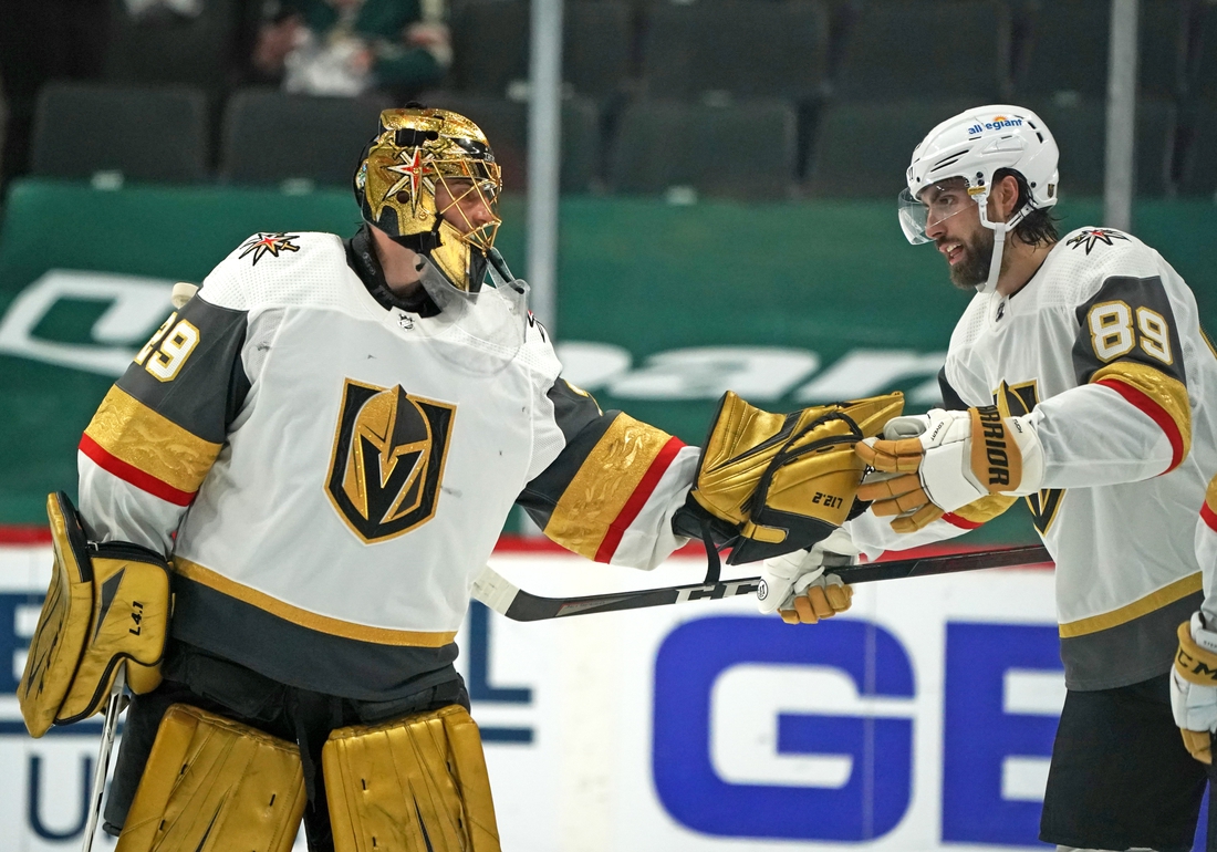 NHL roundup: Marc-Andre Fleury notches 16th playoff shutout