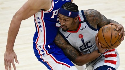 WATCH: Bradley Beal, Wizards avoid elimination with win over 76ers