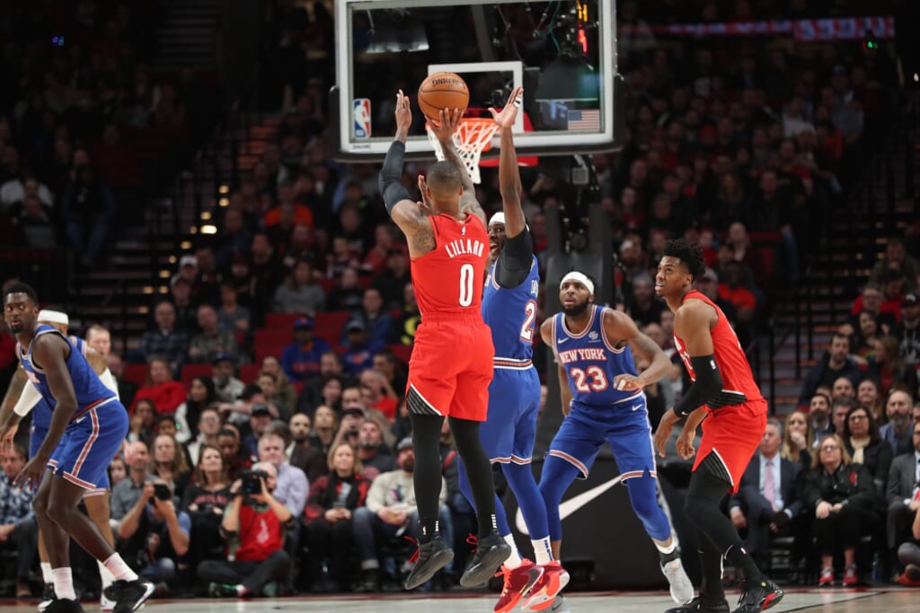 New York Knicks could pursue Damian Lillard trade this offseason
