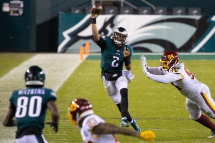 Jalen Hurts making early push to be Eagles’ starting quarterback in 2021