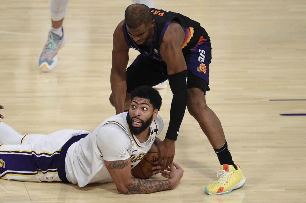 Los Angeles Lakers Anthony Davis, Phoenix Suns Chris Paul