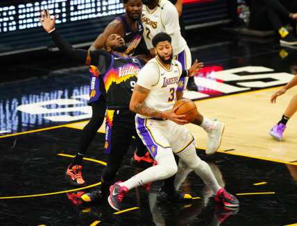 Los Angeles Lakers Anthony Davis, Phoenix Suns