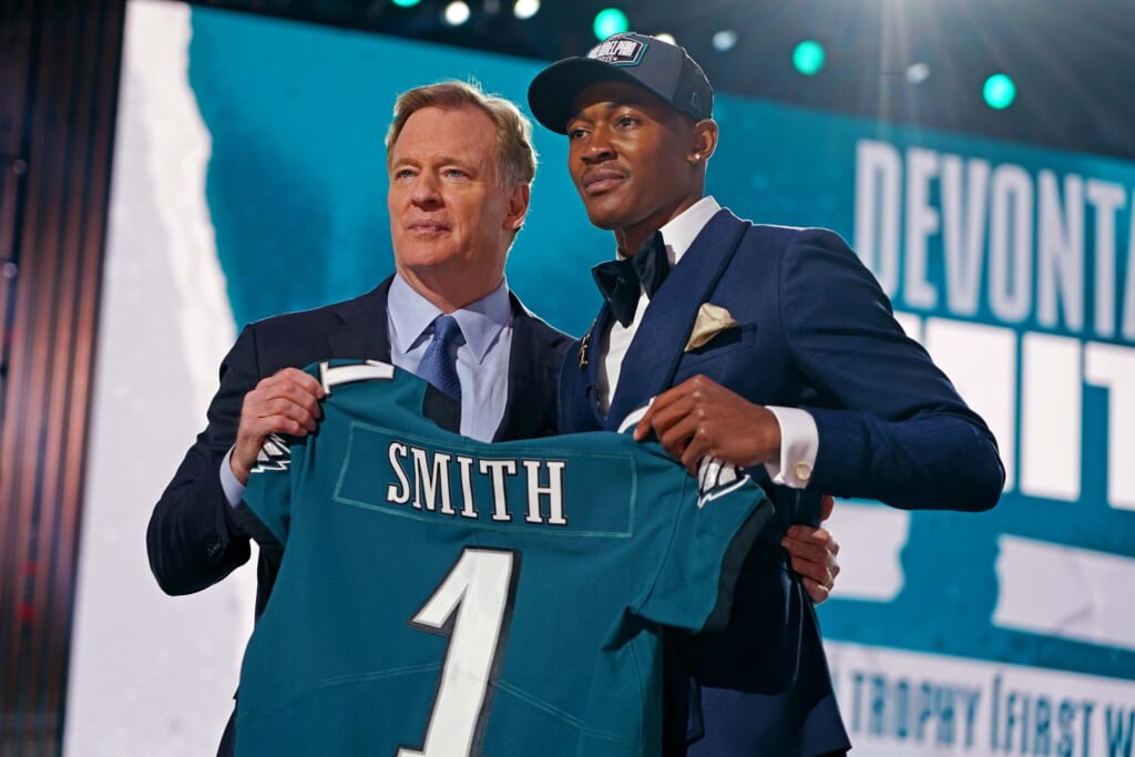 Devonta Smith will be a problem for the Dallas Cowboys and other NFC East teams.