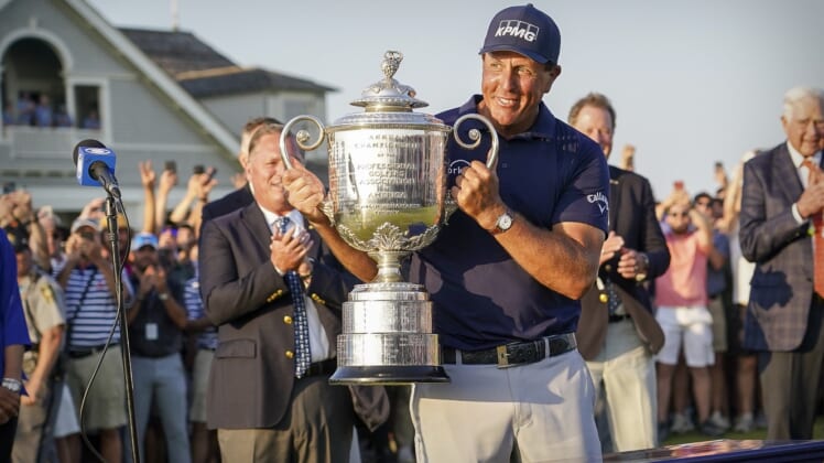 PGA ratings soar for Phil Mickelson's historic win