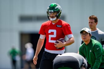 Zach Wilson impresses, takes all of Jets’ 1st-team reps in OTAs