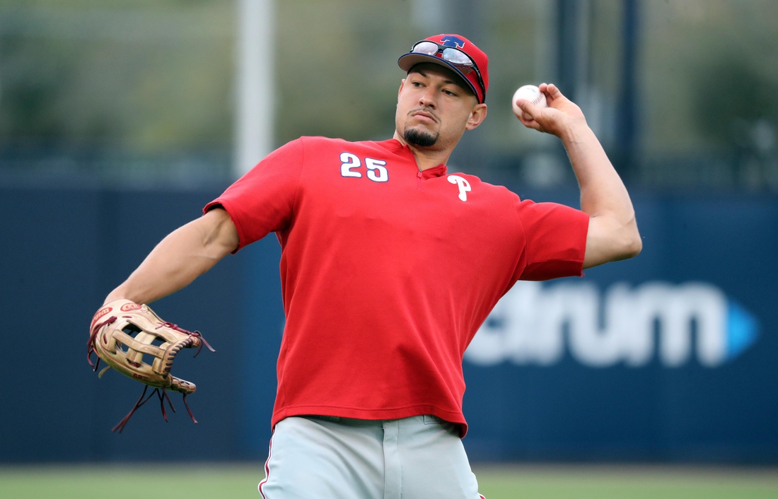 Former Philadelphia Phillies outfielder Dylan Cozens eyes NFL career