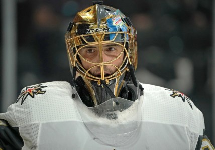 Marc-Andre Fleury, 36, a first-time Vezina Trophy finalist