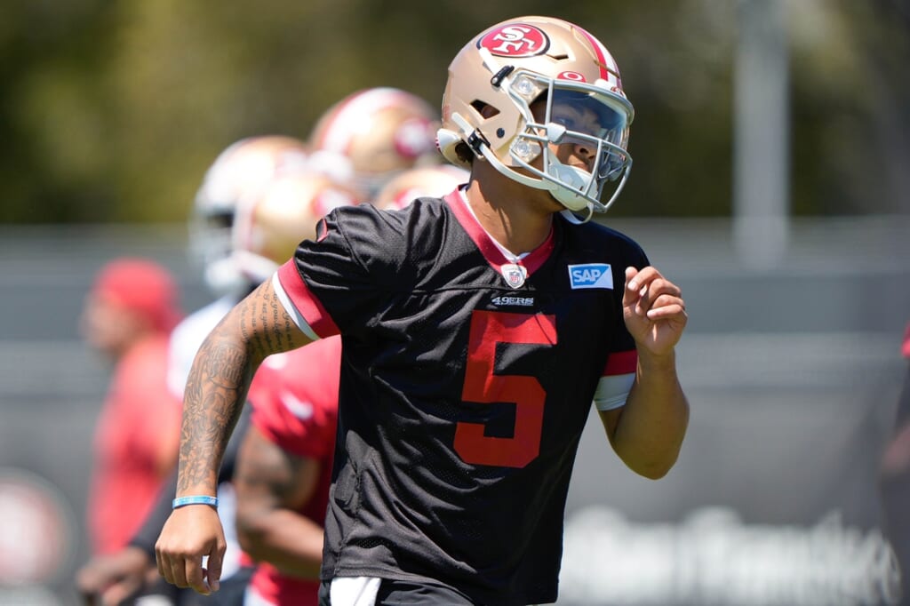Why Kyle Shanahan's strategy for Trey Lance is perfectly conceived