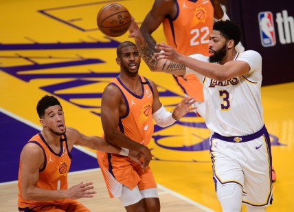 Anthony Davis out for Los Angeles Lakers in Game 5 vs. Phoenix Suns