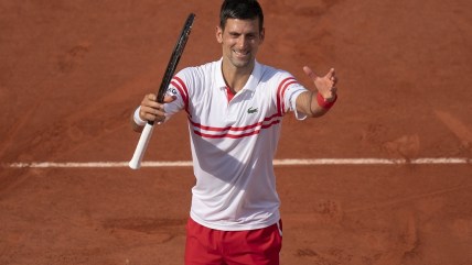 Novak Djokovic rallies from two sets down at French Open