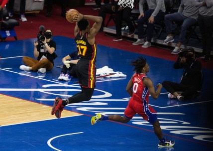 WATCH: Trae Young scores 35 points as Atlanta Hawks upset Philadelphia 76ers