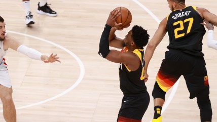 WATCH: Donovan Mitchell scores 37 as Utah Jazz go up 2-0 on Los Angeles Clippers