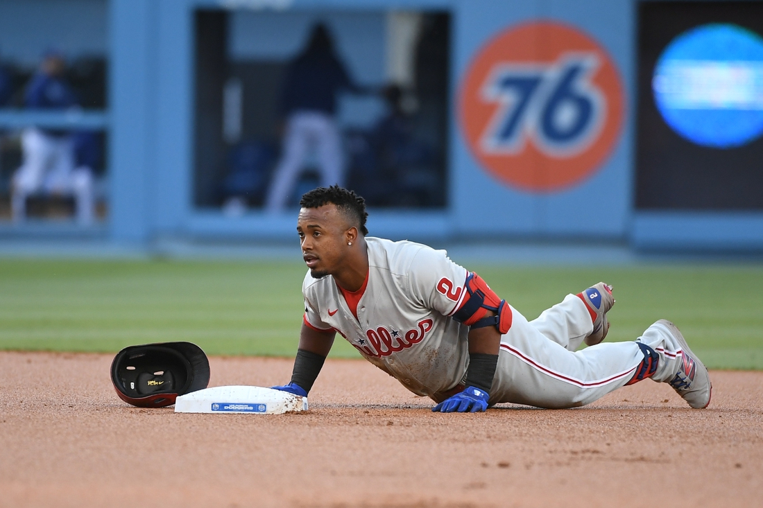 MILWAUKEE, WI - SEPTEMBER 06: Philadelphia Phillies infielder Jean