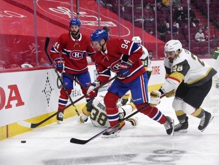 WATCH: Nicolas Roy’s OT goal lets Knights even series with Habs