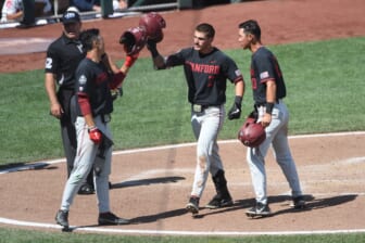 WATCH: Stanford’s bats knock out Arizona at College World Series
