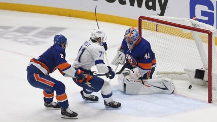 WATCH: New York Islanders prevail in OT, force Game 7 vs. Tampa Bay Lightning