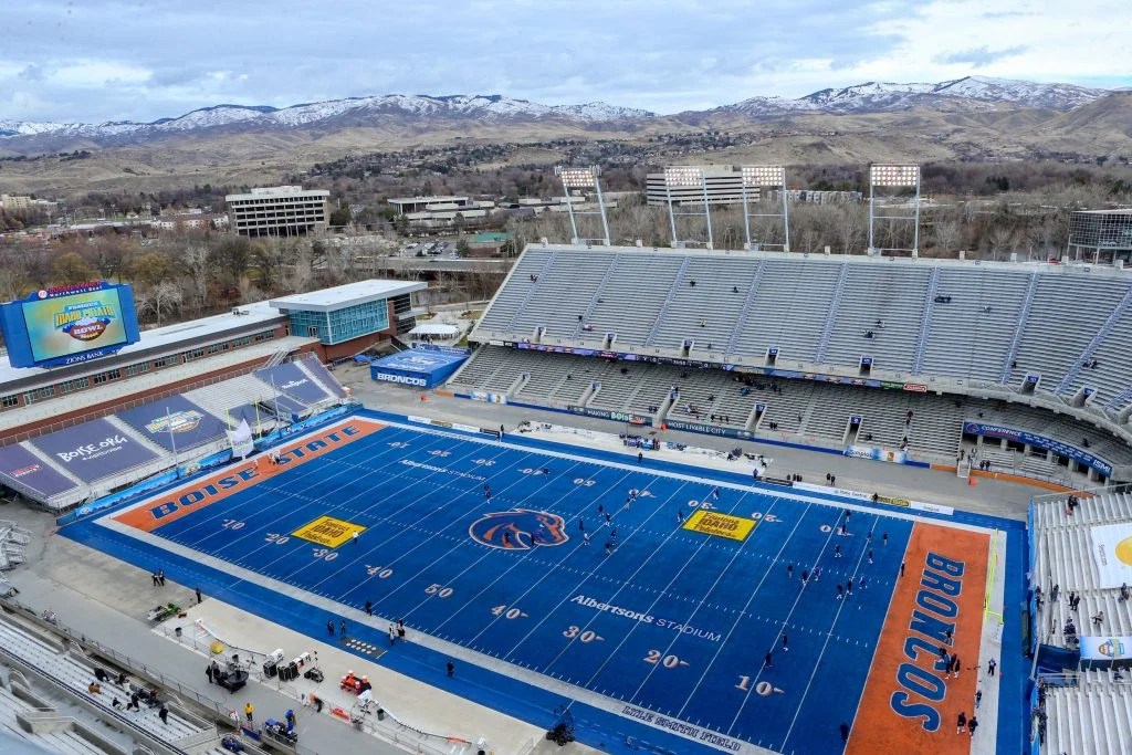 Best college football stadiums: Albertsons Stadium, Boise State Broncos