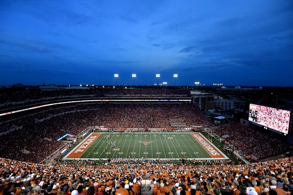 Best college football stadiums: Darrell K Royal Texas Memorial Stadium, Texas Longhorns