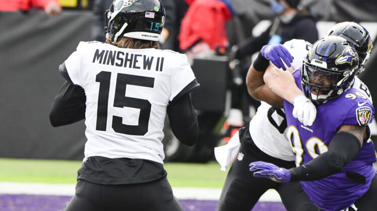 NFL: Jacksonville Jaguars at Baltimore Ravens
