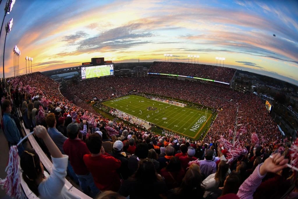 Best college football stadiums: Jordan–Hare Stadium, Auburn Tigers