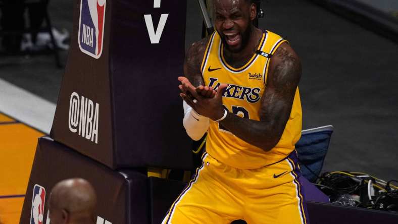 LeBron James, Los Angeles Lakers roasted for awful Game 6 1st half vs. Suns