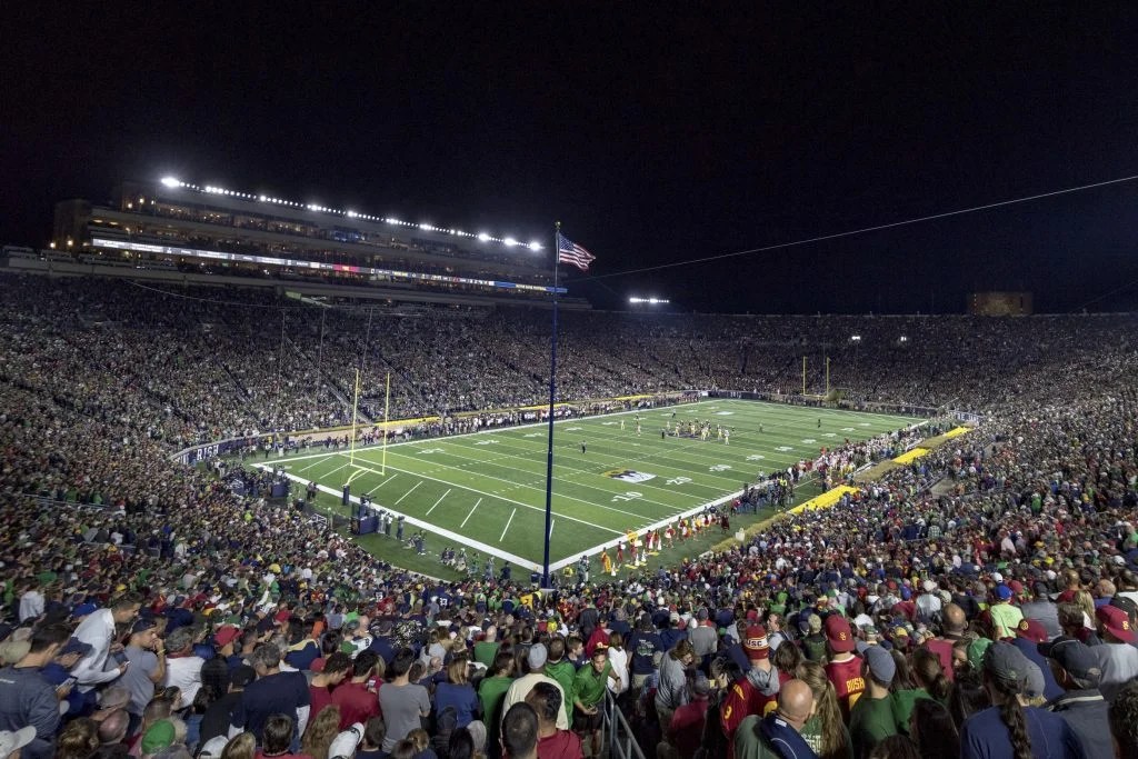 Best college football stadiums: Notre Dame Stadium, Notre Dame Fighting Irish