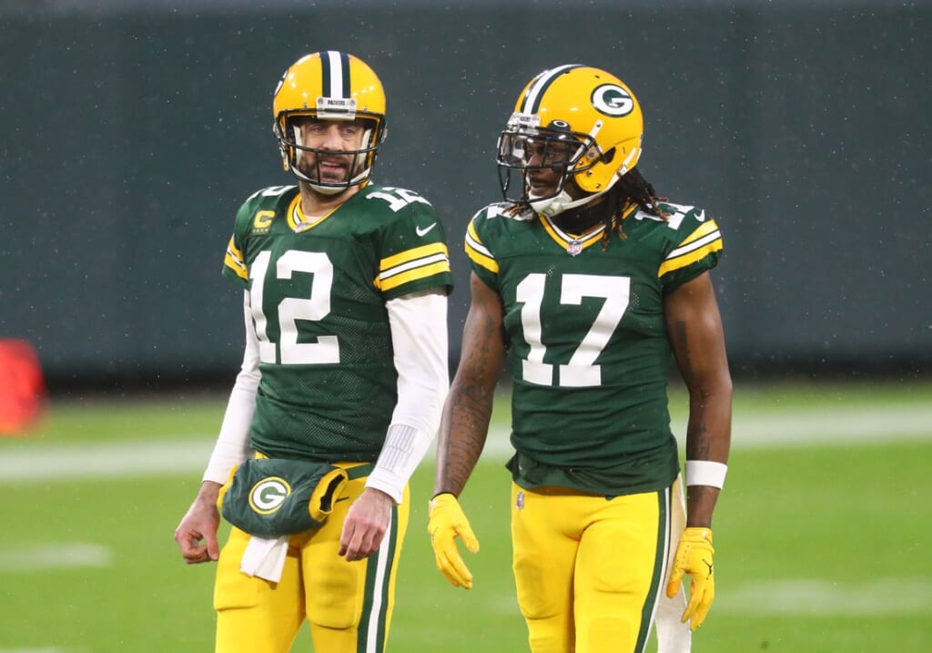 Green Bay Packers could lose Davante Adams and Aaron Rodgers in 2022