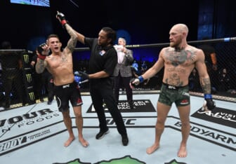 Conor McGregor claims he looked past Dustin Poirier at UFC 257