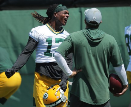 Green Bay Packers wide receiver Davante Adams (17) is shown during a mandatory minicamp Tuesday, June 8, 2021 in Green Bay, Wis.Cent02 7g5265phjkj86wrzhjf Original