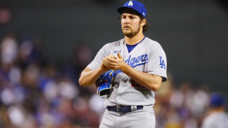 Los Angeles Dodgers' Trevor Bauer