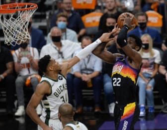 WATCH: Backcourt propels Phoenix Suns to victory in NBA Finals opener