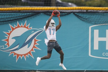 Miami Dolphins top rookie Jaylen Waddle dealing with ‘limp’ at training camp