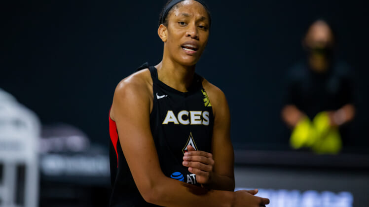 WNBA: Finals-Seattle Storm at Las Vegas Aces
