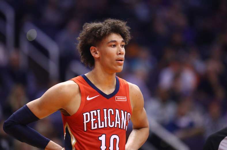 New Orleans Pelicans' Jaxson Hayes arrested after alleged police brawl