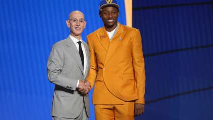 Jonathan Kuminga goes to the Golden State Warriors with the seventh pick
