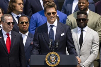 WATCH: Tom Brady blasts Donald Trump at White House on Bucs’ Super Bowl LV visit