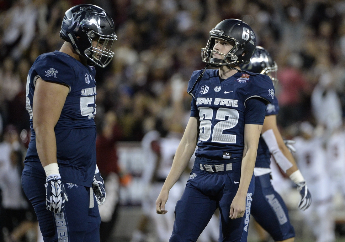 The Las Vegas Raiders Sign Former Utah State Kicker Dominik Eberle As  Undrafted Free Agent