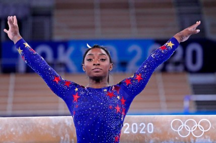 Simone Biles will compete in the balance beam final.

Olympics Gymnastics July 25