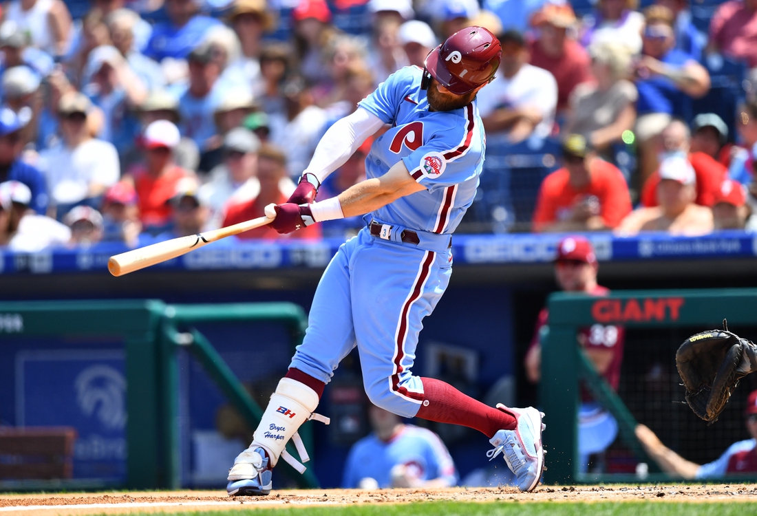 Bryce Harper Homers As Phillies Avoid Being Swept By Dodgers To