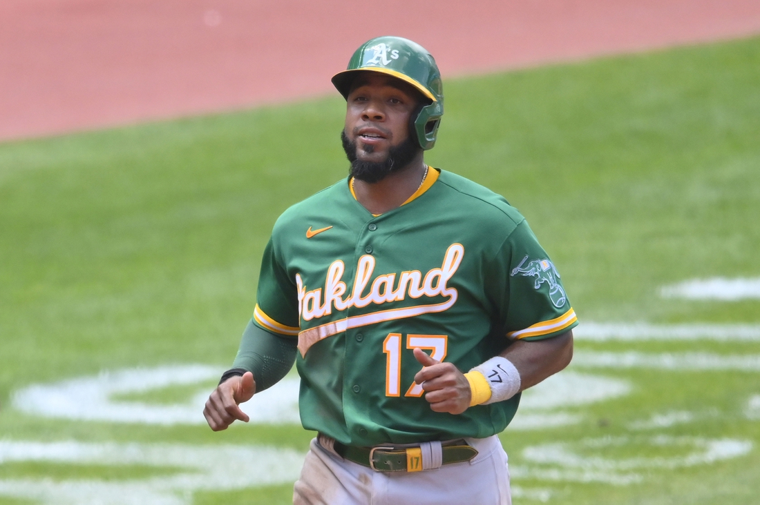 A's activate Elvis Andrus from paternity list, send Machin to Triple-A