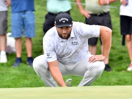 Bogey-free Jon Rahm leads after Northern Trust second round
